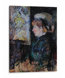 La visitante - Mary Cassatt | Cuadro decorativo de Canvas Lab
