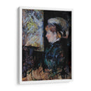 La visitante - Mary Cassatt | Cuadro decorativo de Canvas Lab