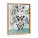 Mariposas Y Filigrana I - Jennifer Goldberger | Cuadro decorativo de Canvas Lab