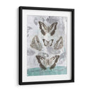 Mariposas Y Filigrana Ii - Jennifer Goldberger | Cuadro decorativo de Canvas Lab