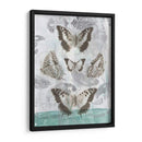 Mariposas Y Filigrana Ii - Jennifer Goldberger | Cuadro decorativo de Canvas Lab