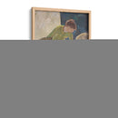 Mujer de pie, sosteniendo un abanico - Mary Cassatt | Cuadro decorativo de Canvas Lab