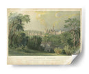 Castillo De Alnwick - T. Allom | Cuadro decorativo de Canvas Lab