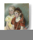 Dos chicas jóvenes - Mary Cassatt | Cuadro decorativo de Canvas Lab