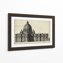 San Peters, Roma - G. de Rossi | Cuadro decorativo de Canvas Lab