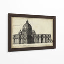 San Peters, Roma - G. de Rossi | Cuadro decorativo de Canvas Lab