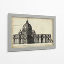 San Peters, Roma - G. de Rossi | Cuadro decorativo de Canvas Lab