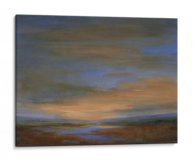 Puesta De Sol Con Humedales - Sheila Finch | Cuadro decorativo de Canvas Lab