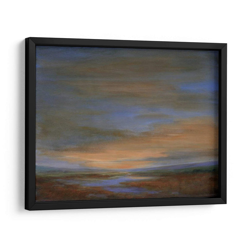 Puesta De Sol Con Humedales - Sheila Finch | Cuadro decorativo de Canvas Lab