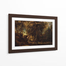 Un bosque al amanecer con una caza de ciervos - Peter Paul Rubens | Cuadro decorativo de Canvas Lab