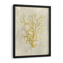 Coral En Mostaza - Vision Studio | Cuadro decorativo de Canvas Lab