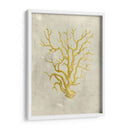 Coral En Mostaza - Vision Studio | Cuadro decorativo de Canvas Lab