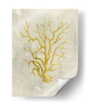 Coral En Mostaza - Vision Studio | Cuadro decorativo de Canvas Lab