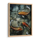 Tres Koi I - Tim OToole | Cuadro decorativo de Canvas Lab