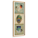 Tríptico De Plumas 2-Up I - Jennifer Goldberger | Cuadro decorativo de Canvas Lab