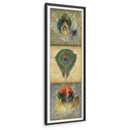 Tríptico De Plumas 2-Up Ii - Jennifer Goldberger | Cuadro decorativo de Canvas Lab