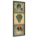 Tríptico De Plumas 2-Up Ii - Jennifer Goldberger | Cuadro decorativo de Canvas Lab