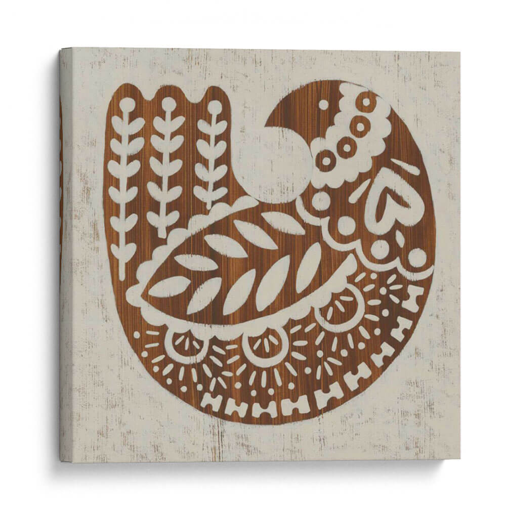 País Woodcut Ii - Chariklia Zarris | Cuadro decorativo de Canvas Lab