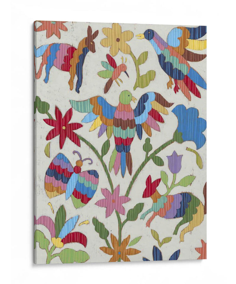 Bordado Otomi Ii - Chariklia Zarris | Cuadro decorativo de Canvas Lab