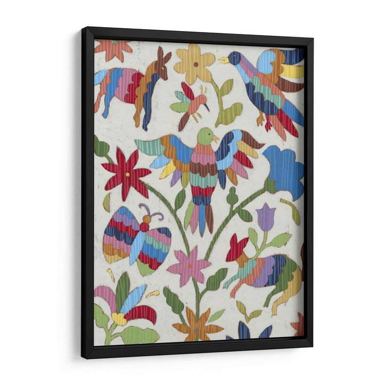 Bordado Otomi Ii - Chariklia Zarris | Cuadro decorativo de Canvas Lab