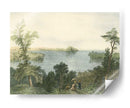 Saratoga Lake, Nueva York - Vision Studio | Cuadro decorativo de Canvas Lab