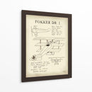 Fokker Dreidecker - Tara Friel | Cuadro decorativo de Canvas Lab