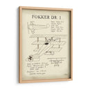 Fokker Dreidecker - Tara Friel | Cuadro decorativo de Canvas Lab