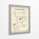 Fokker Dreidecker - Tara Friel | Cuadro decorativo de Canvas Lab
