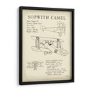 Camello Sopwith - Tara Friel | Cuadro decorativo de Canvas Lab