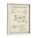 Camello Sopwith - Tara Friel | Cuadro decorativo de Canvas Lab