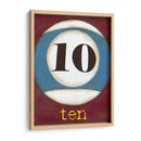 Piscina Gráfica X - Jennifer Goldberger | Cuadro decorativo de Canvas Lab