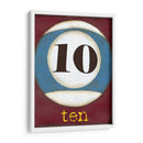 Piscina Gráfica X - Jennifer Goldberger | Cuadro decorativo de Canvas Lab