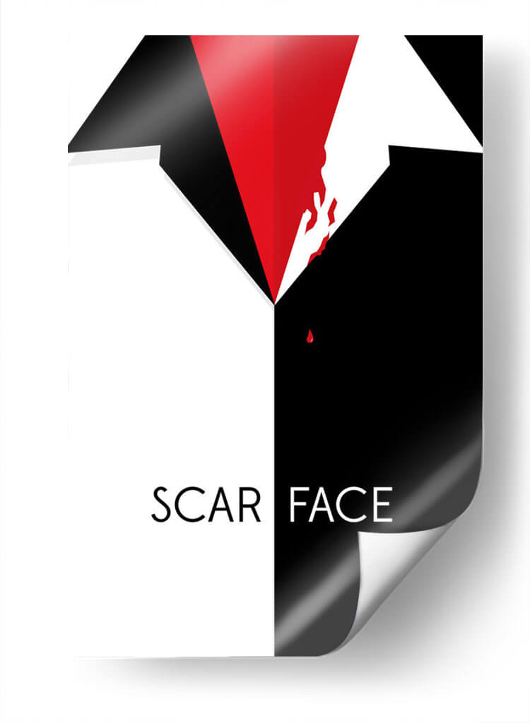Scarface | Cuadro decorativo de Canvas Lab