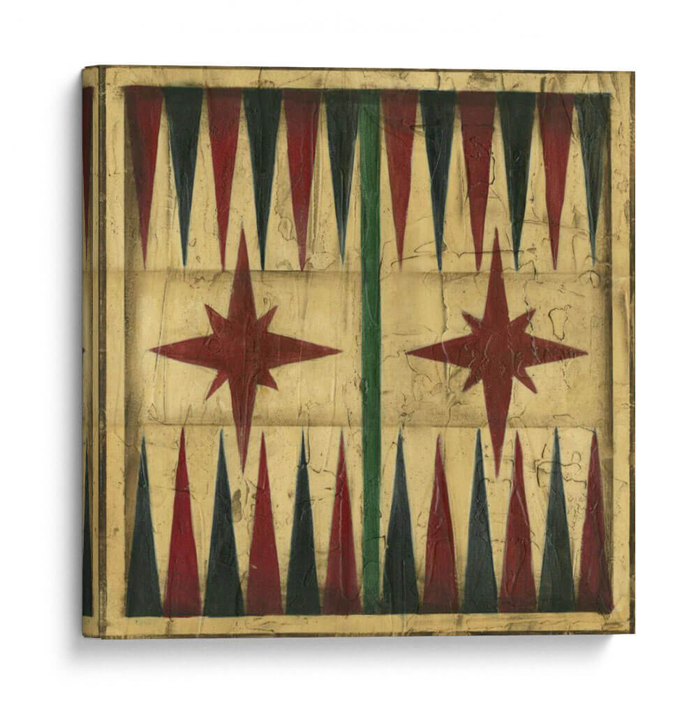 Pequeño Backgammon Antiguo - Ethan Harper | Cuadro decorativo de Canvas Lab