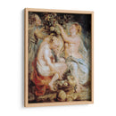 Ceres y dos ninfas con una cornucopia - Peter Paul Rubens | Cuadro decorativo de Canvas Lab