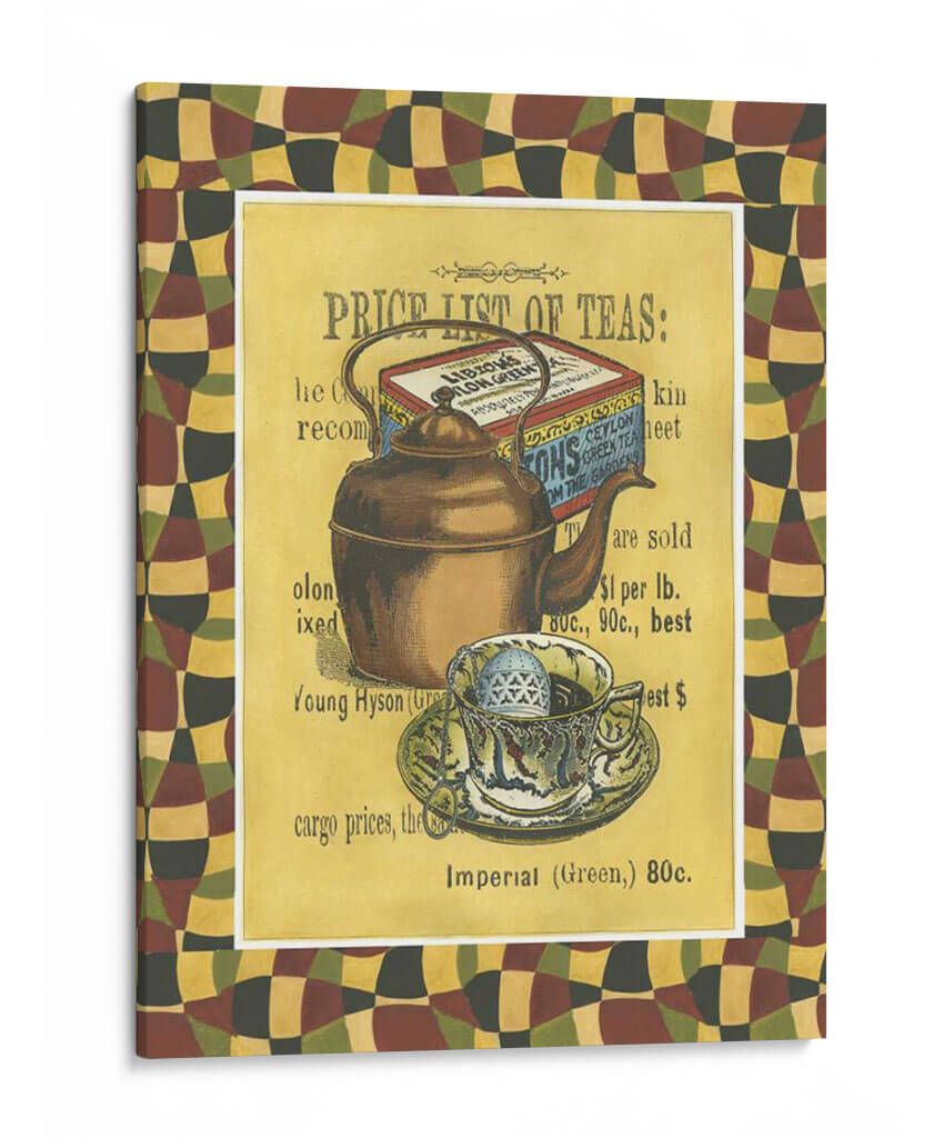 Hojas De Té | Cuadro decorativo de Canvas Lab