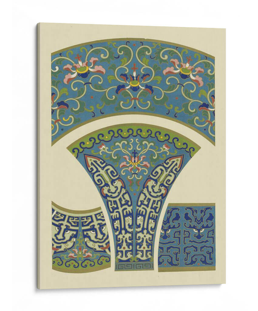 Diseños Orientales Azul I - Vision Studio | Cuadro decorativo de Canvas Lab