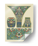 Diseños Orientales Azules Ii - Vision Studio | Cuadro decorativo de Canvas Lab