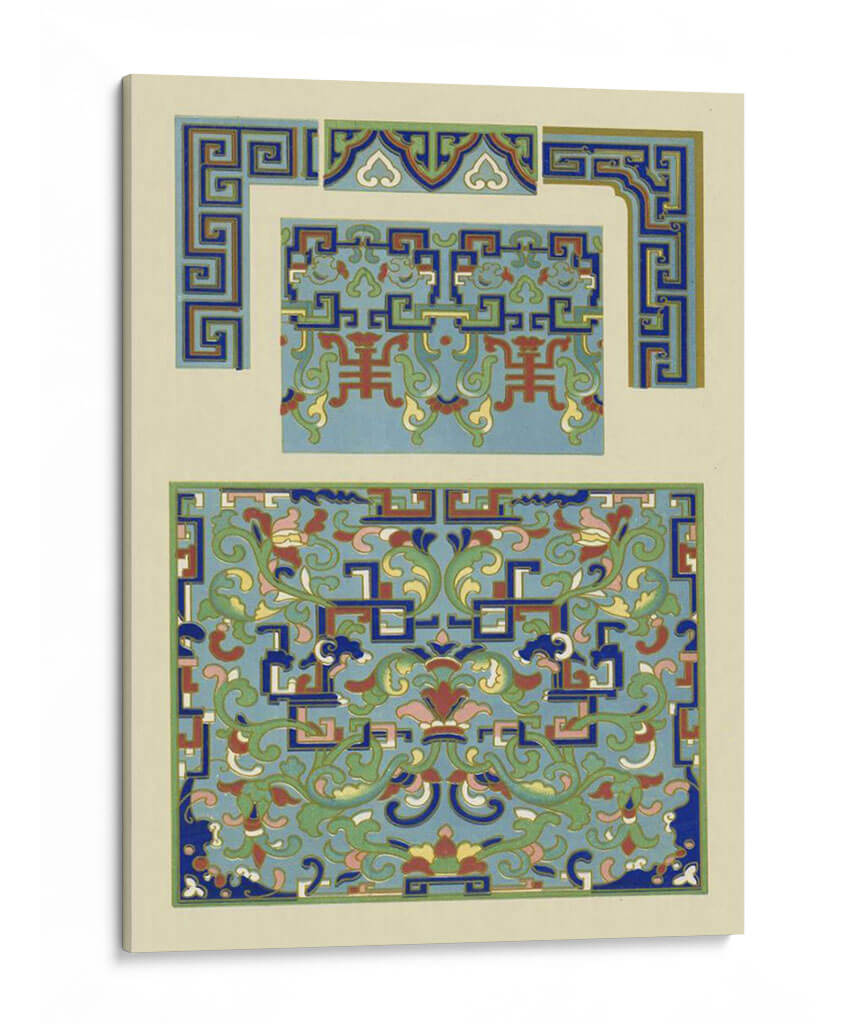 Diseños Orientales Azules Iii - Vision Studio | Cuadro decorativo de Canvas Lab