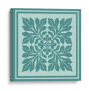 Bloqueo De Madera Tonal En Azul Ii - Vision Studio | Cuadro decorativo de Canvas Lab