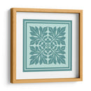 Bloqueo De Madera Tonal En Azul Ii - Vision Studio | Cuadro decorativo de Canvas Lab