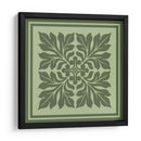 Bloqueo De Madera Tonal En Verde Ii - Vision Studio | Cuadro decorativo de Canvas Lab