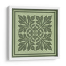 Bloqueo De Madera Tonal En Verde Ii - Vision Studio | Cuadro decorativo de Canvas Lab