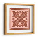 Bloqueo De Madera Tonal En Coral I - Vision Studio | Cuadro decorativo de Canvas Lab