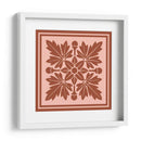 Bloqueo De Madera Tonal En Coral I - Vision Studio | Cuadro decorativo de Canvas Lab