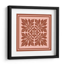 Bloqueo De Madera Tonal En Coral Ii - Vision Studio | Cuadro decorativo de Canvas Lab