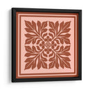 Bloqueo De Madera Tonal En Coral Ii - Vision Studio | Cuadro decorativo de Canvas Lab