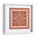 Bloqueo De Madera Tonal En Coral Ii - Vision Studio | Cuadro decorativo de Canvas Lab