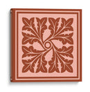 Bloqueo De Madera Tonal En Coral Iii - Vision Studio | Cuadro decorativo de Canvas Lab