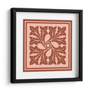 Bloqueo De Madera Tonal En Coral Iii - Vision Studio | Cuadro decorativo de Canvas Lab